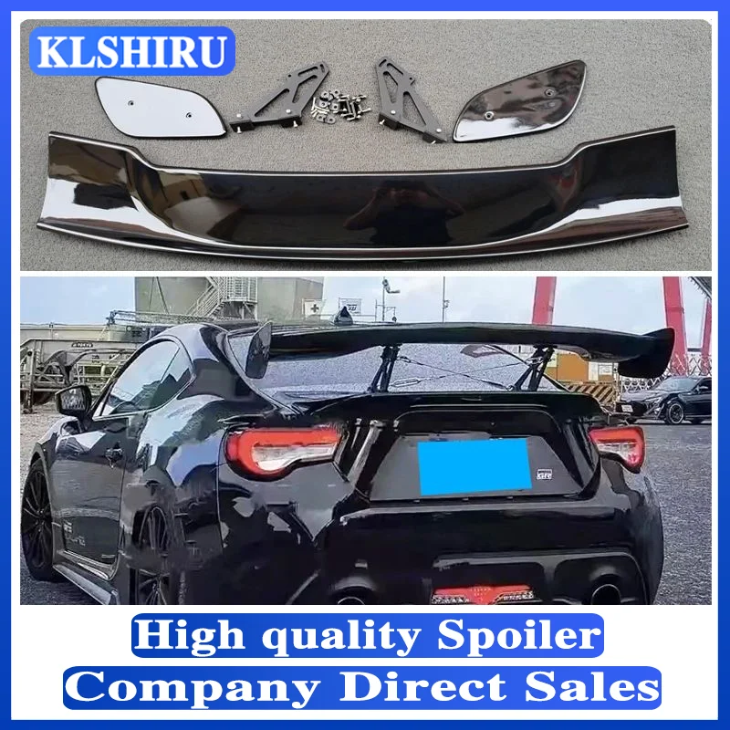 For Subaru BRZ Toyota 86 GT86 2012-2021 ABS Plastic Material Unpainted Color Rear Roof GT Spoiler Wing Trunk Lip Boot Cover