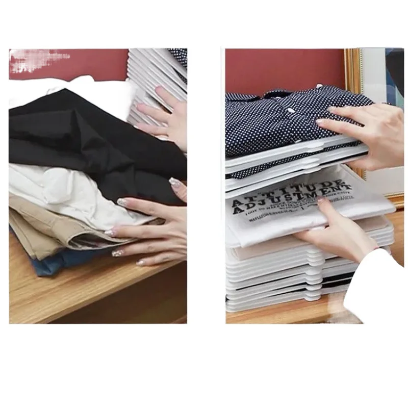 

Lazy wardrobe, folding board, anti-wrinkle finishing, folding clothes artifact