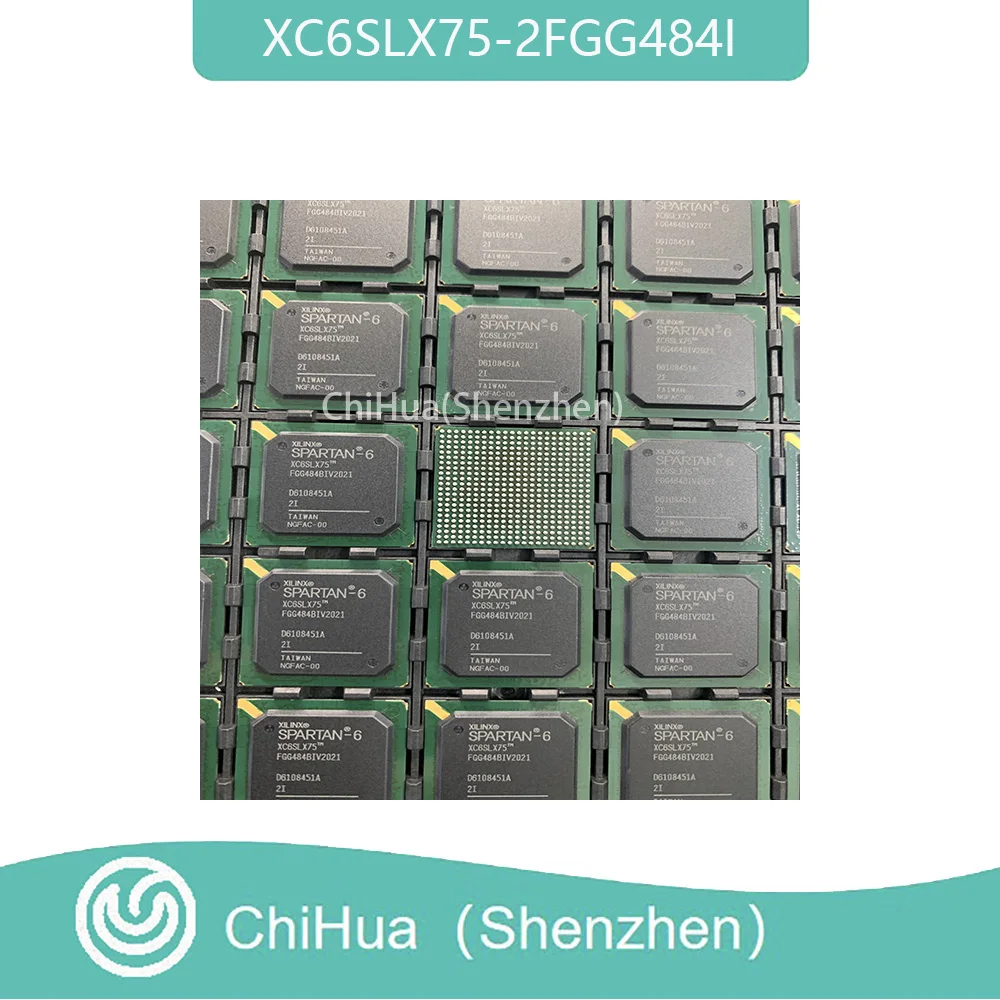 

XC6SLX75-2FGG484I brand new original packaging fpga chip, xilinx chip, integrated circuit, IC