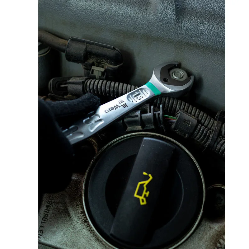 WERA Open End Ring Wrench High Quality Materials Exquisite Workmanship Simple Operation Improve Work Efficiency