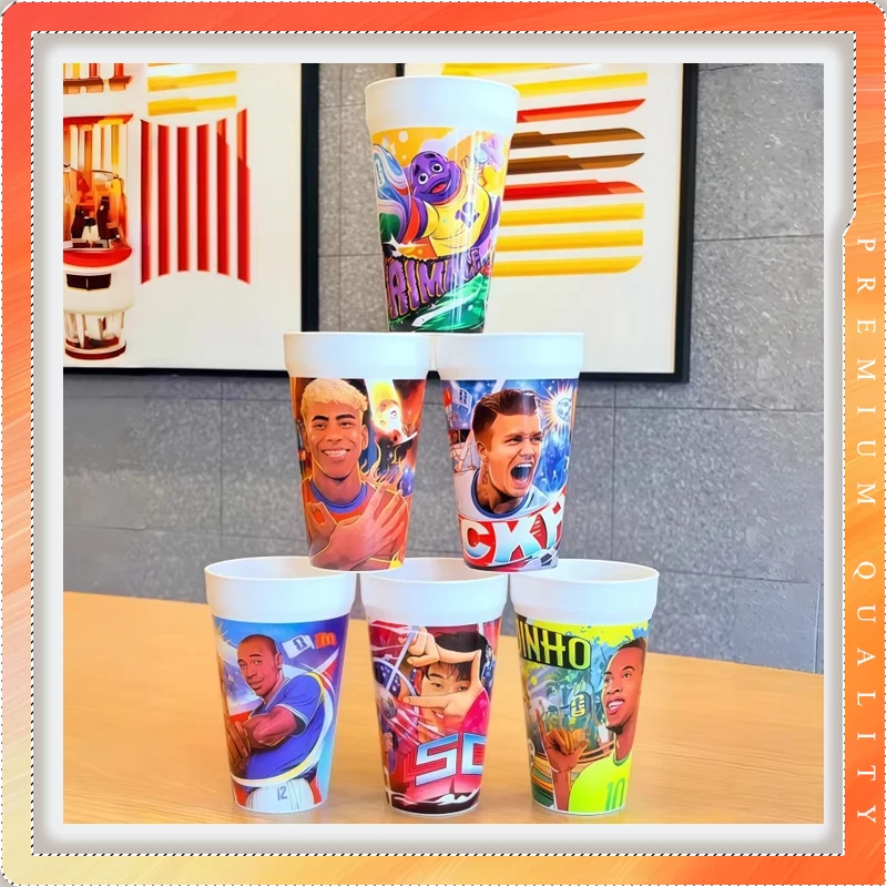 

2026 McDonald's Football Co-branded Cup Yamal Beckham Son Sports Collectible Mug For Soccer Fans Daily Use Holiday Surprise Gift