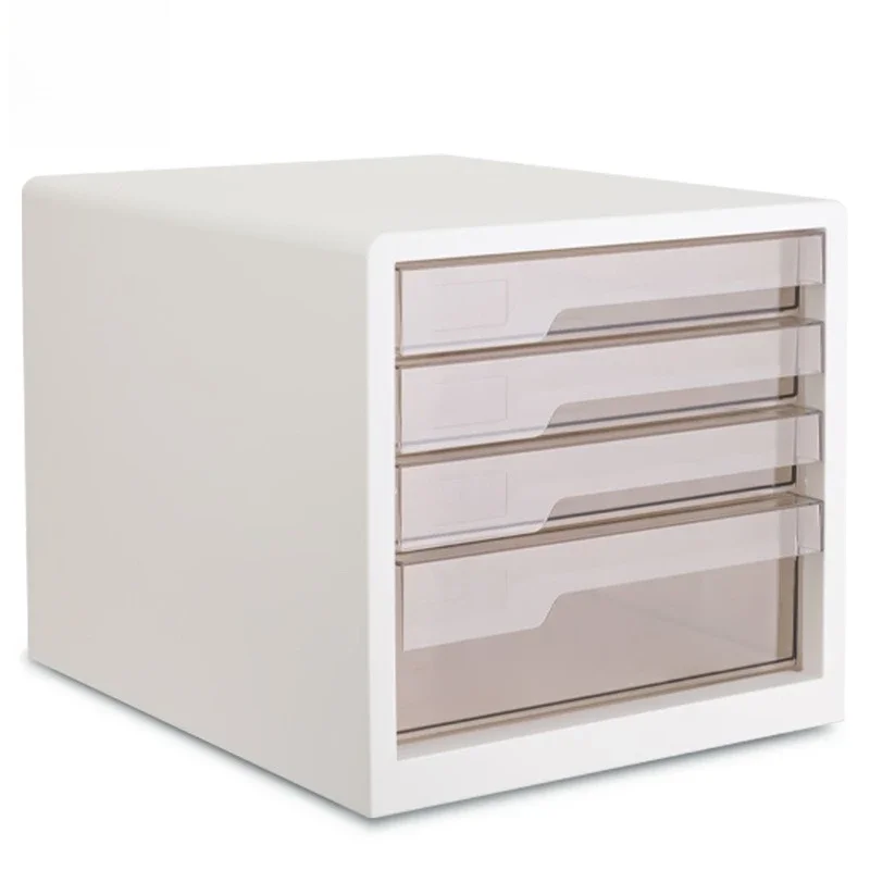 2026 New 100/PB101 File Cabinet A4 Transparent Drawer Large Capacity Office Desktop Data Classification and Storage