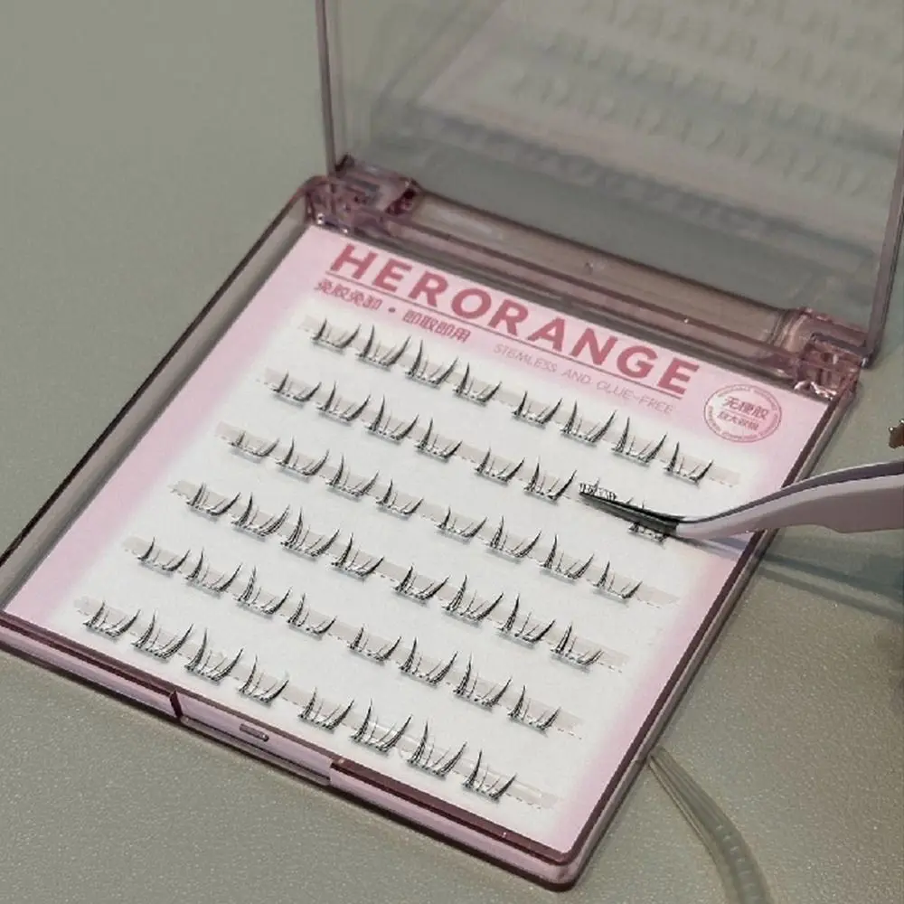 New Straight Tweezers Curved Stainless Steel Lashes Applicator Purple Eye Makeup Tools Eyelash Extension