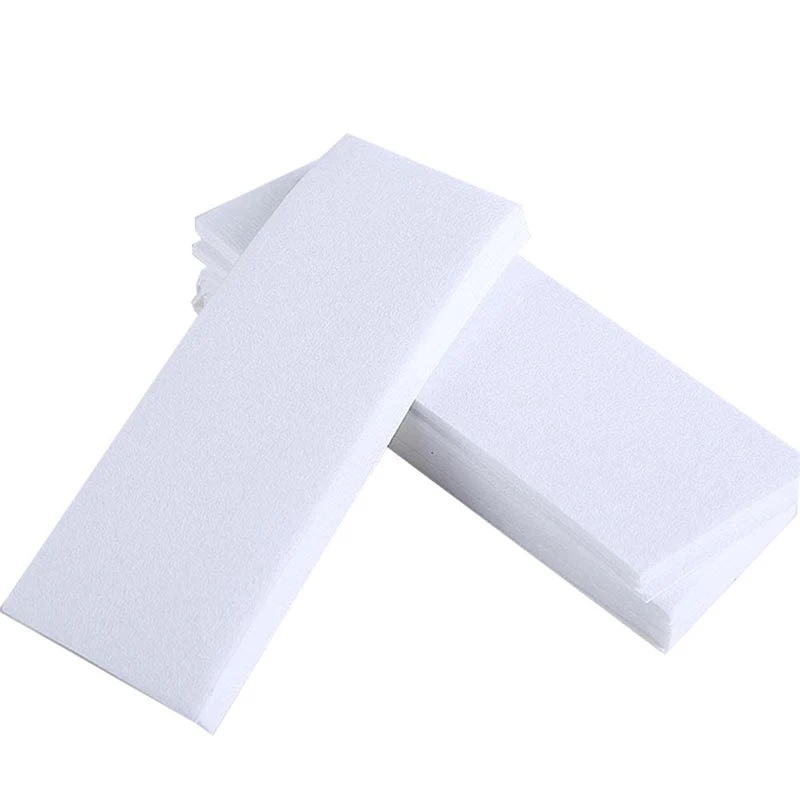 100Pcs Hair Removal Paper Waxing Depilatory Strip Roll Waxing Health Beauty Smooth Legs Accessories