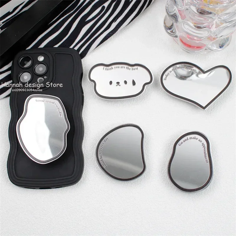 

Ins держатель для мобильного телефона, косметическое зеркало, поддержка Ins, удлинительная рамка, кронштейн для пальца, подставка, универсальный складной кронштейн для мобильного телефона