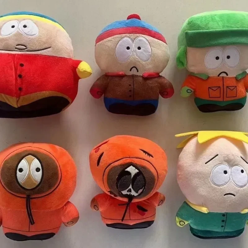 South Cartman Park Anime Stan Kyle Kenny Doll Toy Children Pillow Halloween Christmas Birthday Decorative Ornaments Gifts