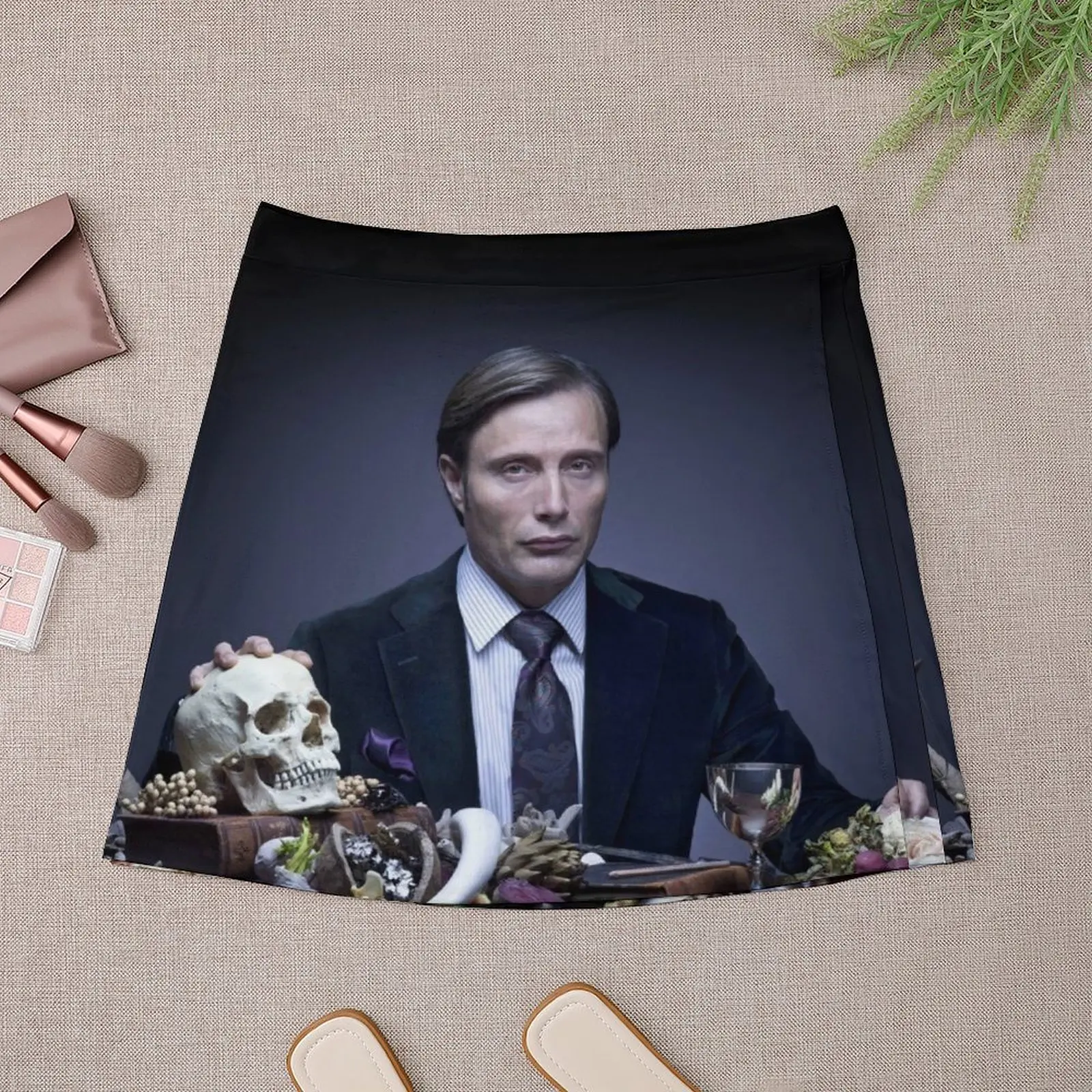 Mads Mikkelsen Hannibal 미니 스커트, 일본 카와이 의류, 우아한 여성 스커트, 여성용 미니 스커트