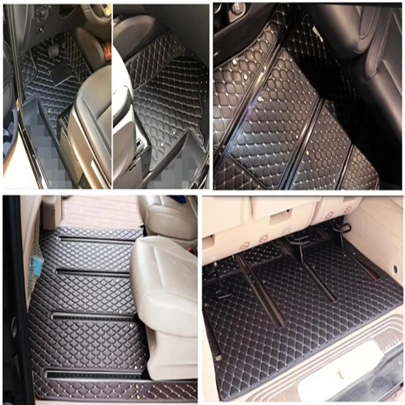 

Custom special car floor mats for Mercedes Benz V 300 d W447 2026-2014 7 8 seats durable waterproof carpets for V300 V300d 2025