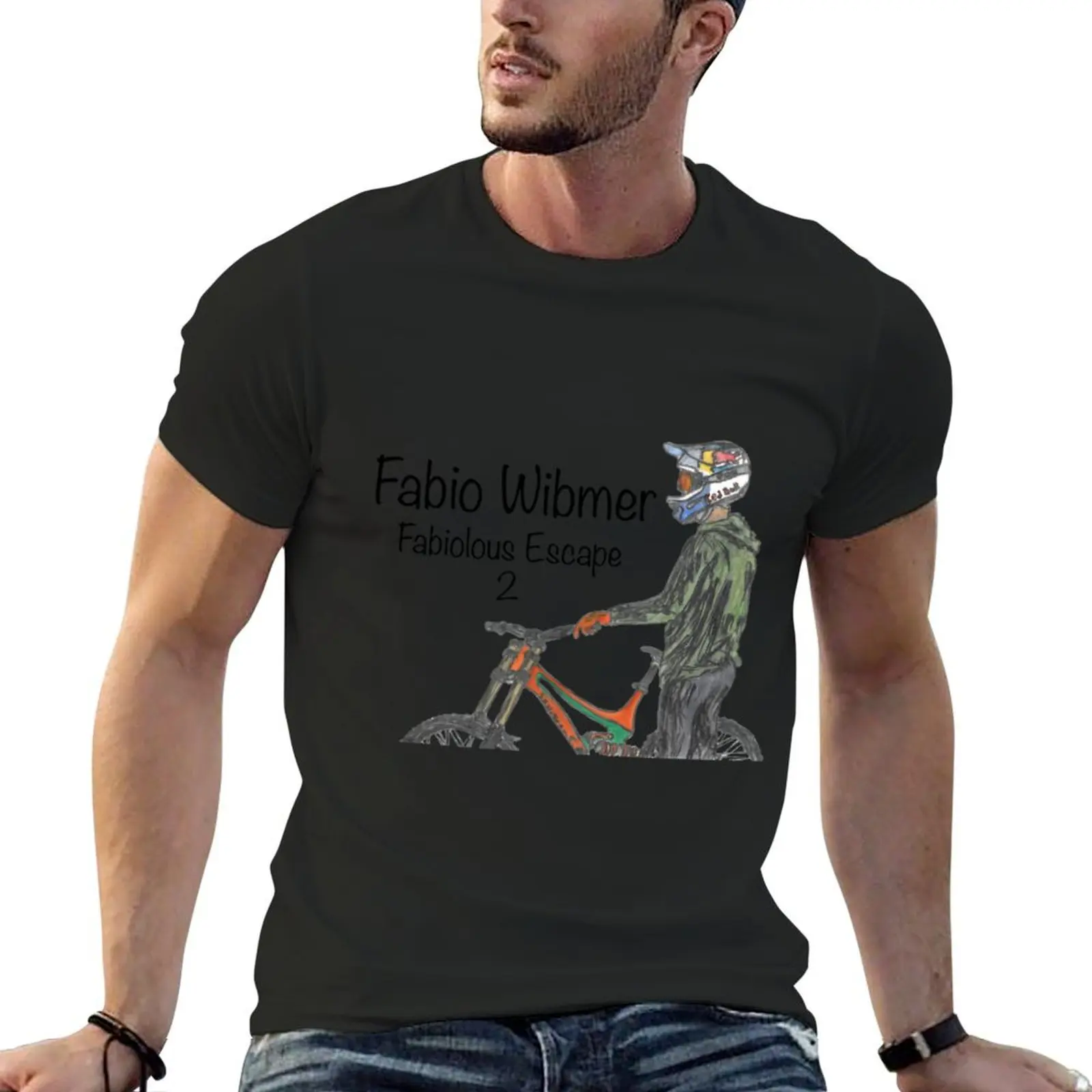 Fabio Wibmer Fabiolous Escape 2 \t T-Shirt boys whites man clothes vintage clothes mens graphic t-shirts anime