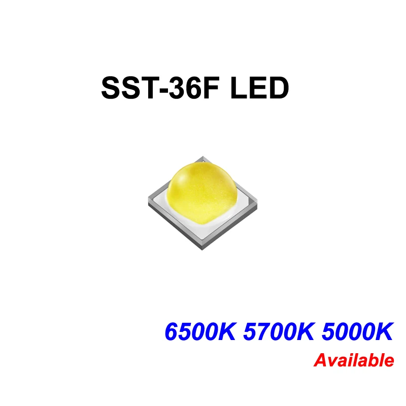 SST-36F 10W 3V 3A 6500K 5700K 5000K SMD 3535 LED