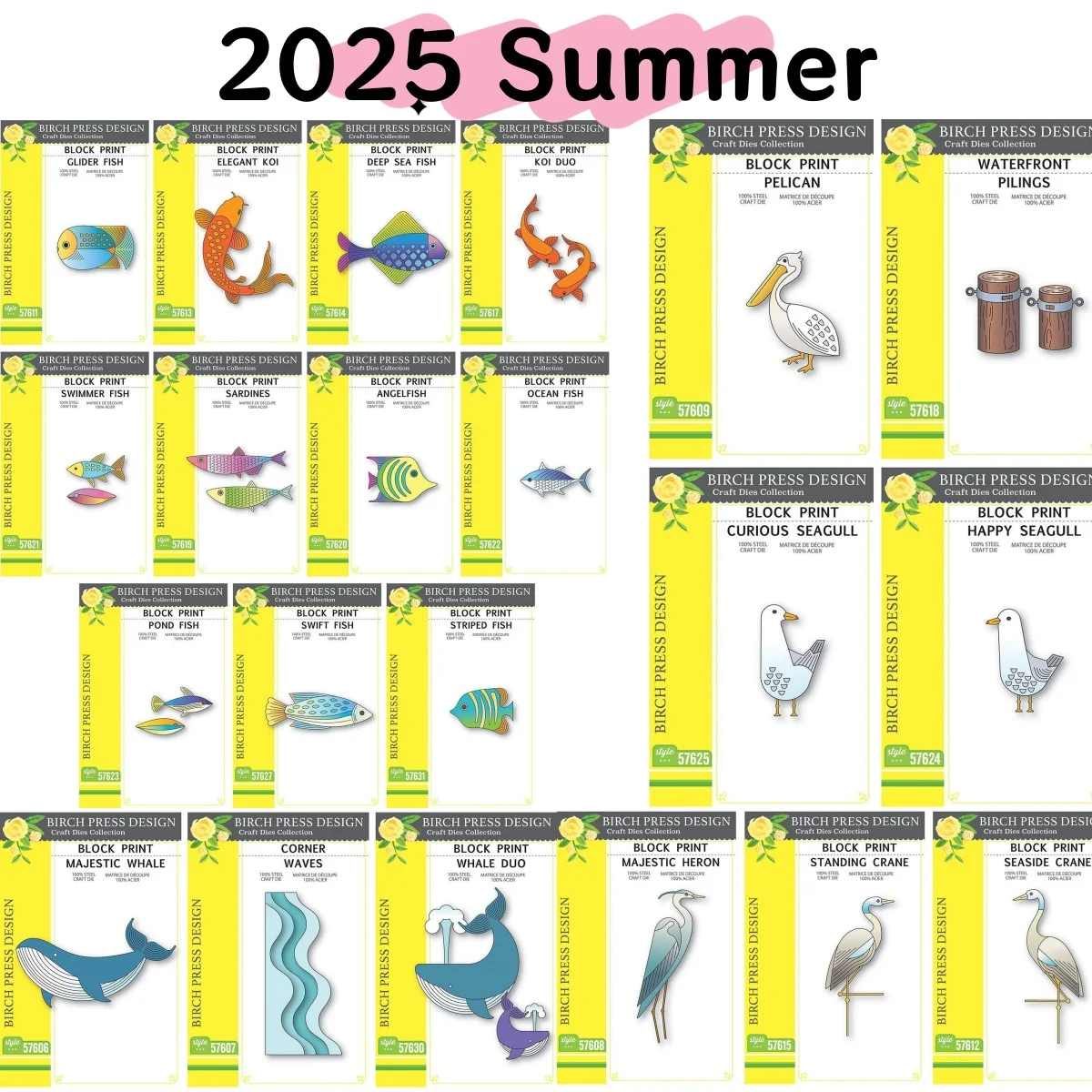 

Dog Days of Summer Collection Metal Cutting Dies DIY Scrapbook Diary Decoration Embossing Cut Template Make Card Album 2025