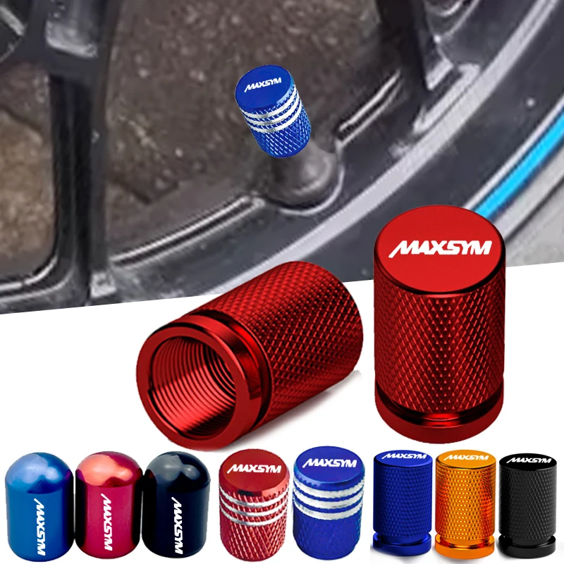 2pcs Motorcycle Wheel Tire Rim Valve Stem Caps for SYM MAXSYM TL 500 508 TL500 TL508 Universal Airtight Covers Accessories