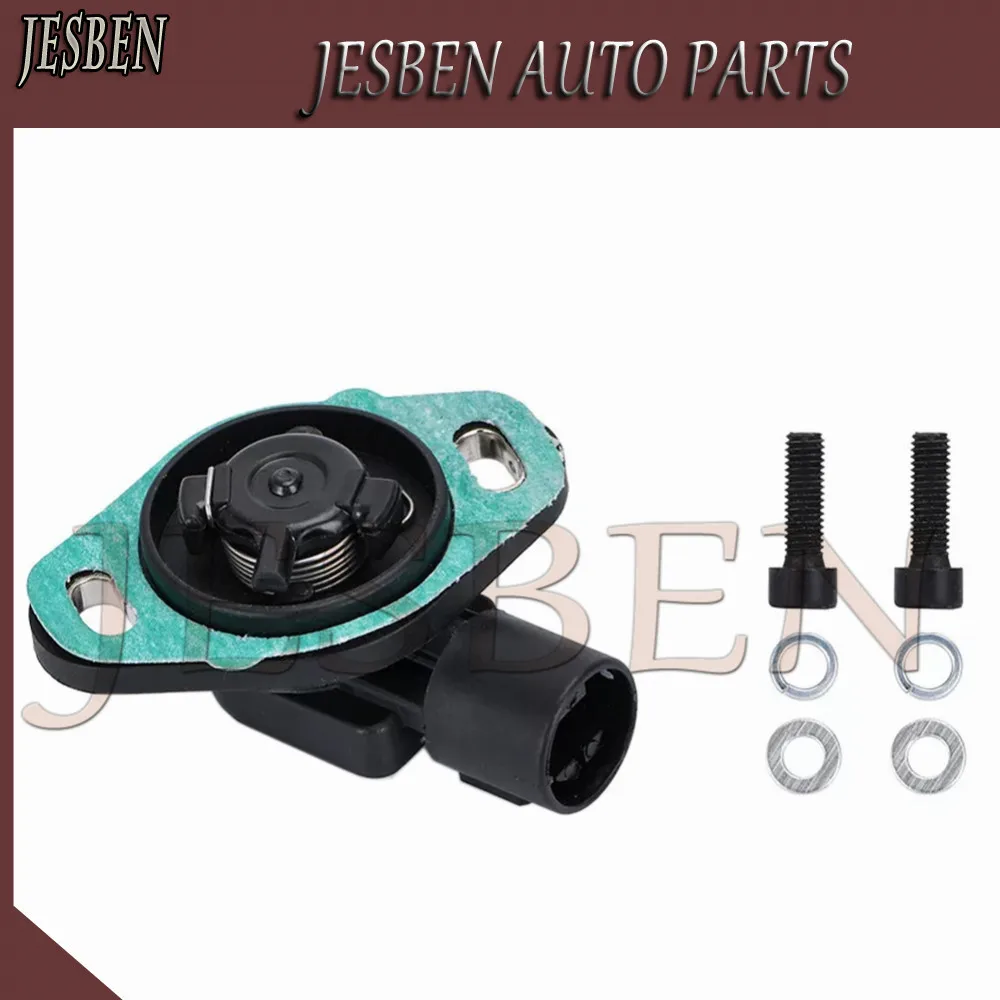 JESBEN 16400-P06-A11 16400-P0A-A50 Sensor de posición del acelerador TPS para Acura Integra Honda Accord Civic CR-V CRX Prelude 1988-2001