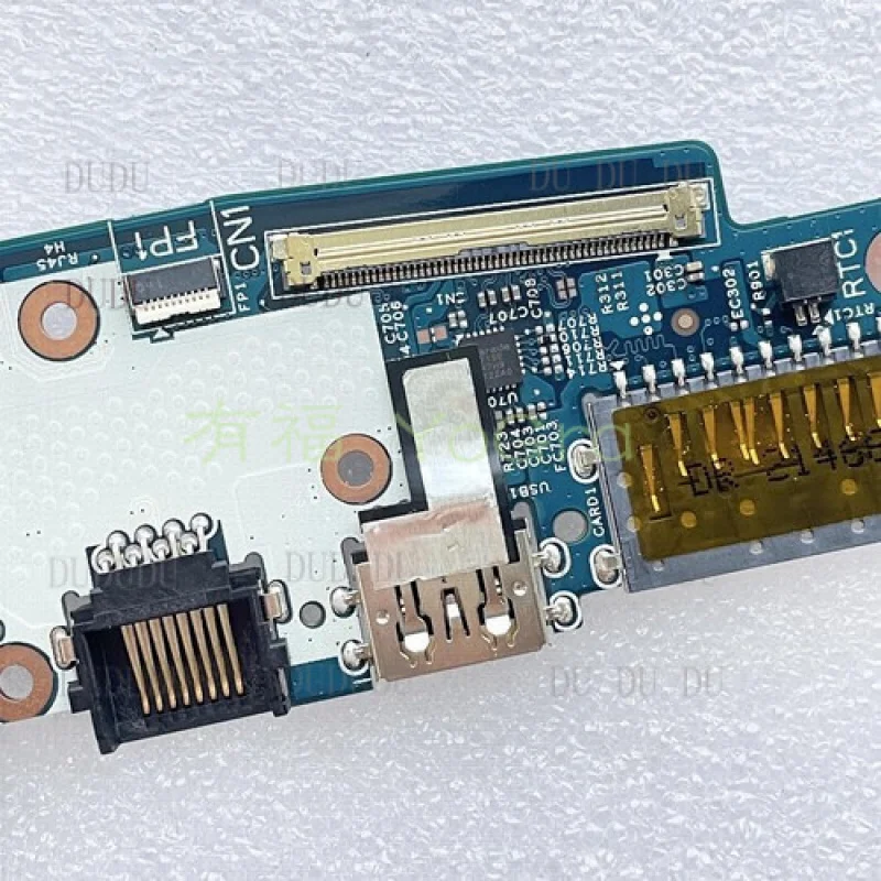 D  New USB Audio RJ45 Card Rearder IO Board For Dell Vostro 5620 5625 V5620 02GJHT