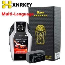 XNRKEY-llave remota inteligente TK800, pantalla LCD coreana OBD para BMW, mercedes-benz, Buick, Audi, Cadillac, Lexus, Land Rover, Kia Universal