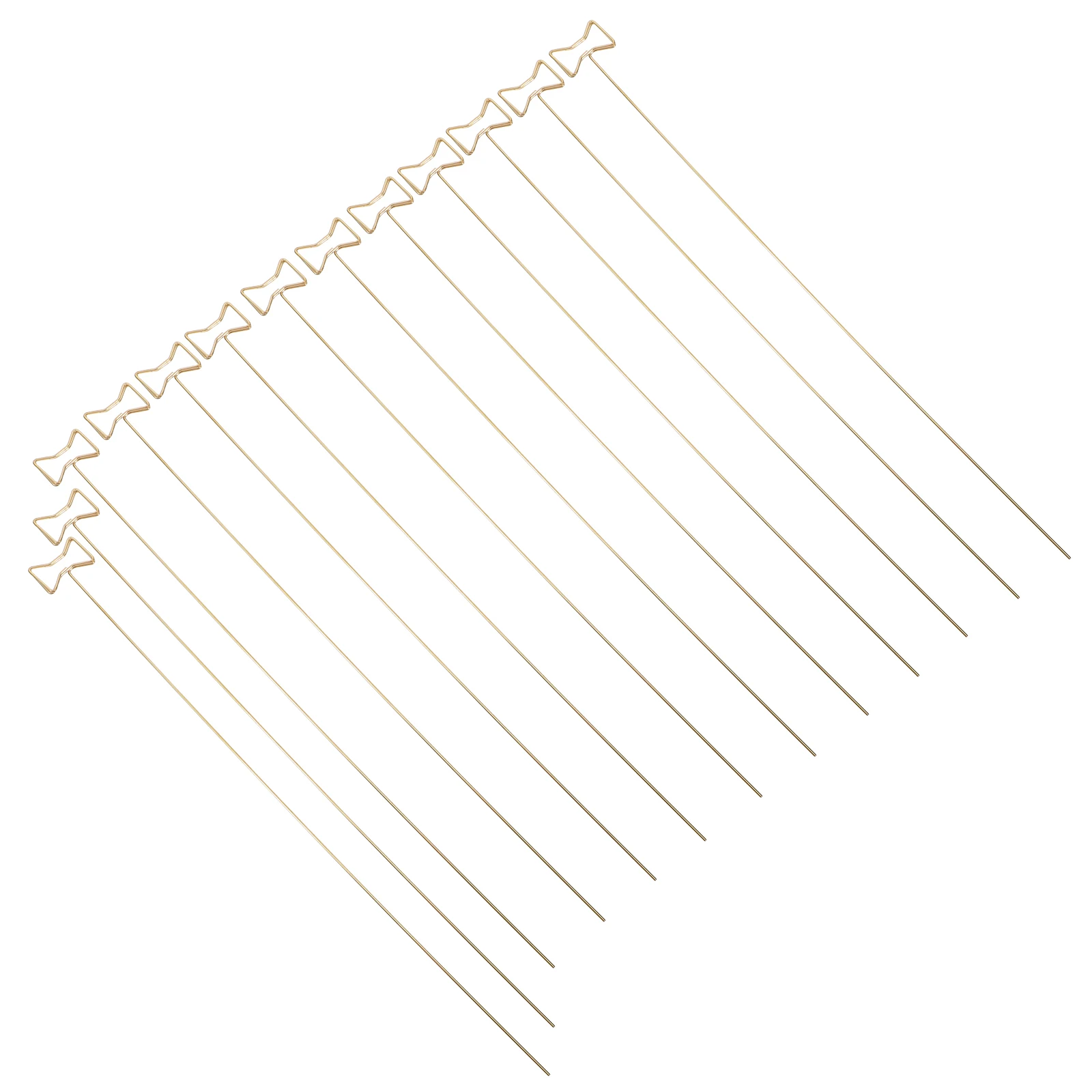 

50pcs Golden Memo Holder For Desk Metal Card Holders Place Card Holders For Table for Flowers Birthday Wedding Celebrations Memo