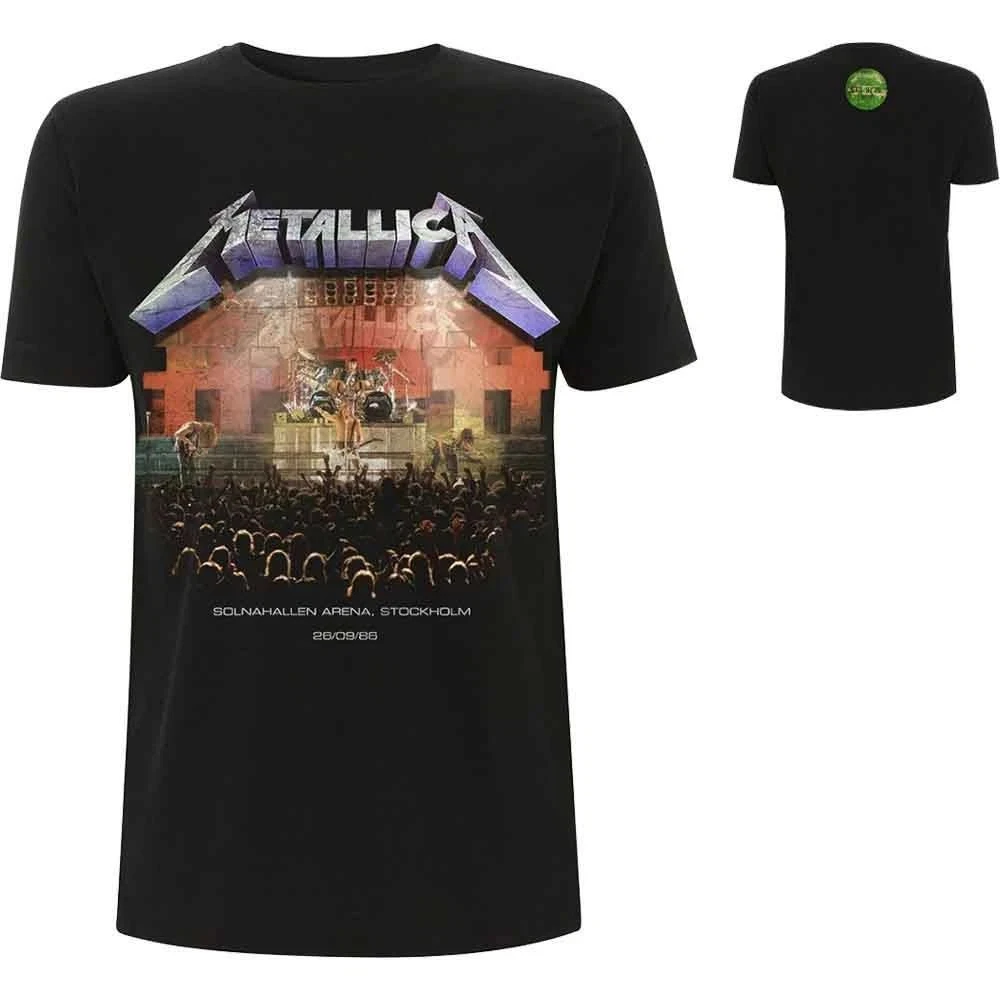 Metallica Metal Up Your Ass Band T-Shirt, 100 % Baumwolle, Grafik-T-Shirt für Herren und Damen, Sommer-Streetwear-Top – Detail 5