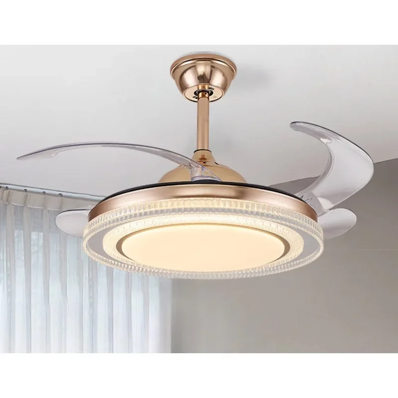 Modern ceiling fans with lights and remote dining room ceiling lamp fan  ventiladores de techo ceiling fan with led light cooler