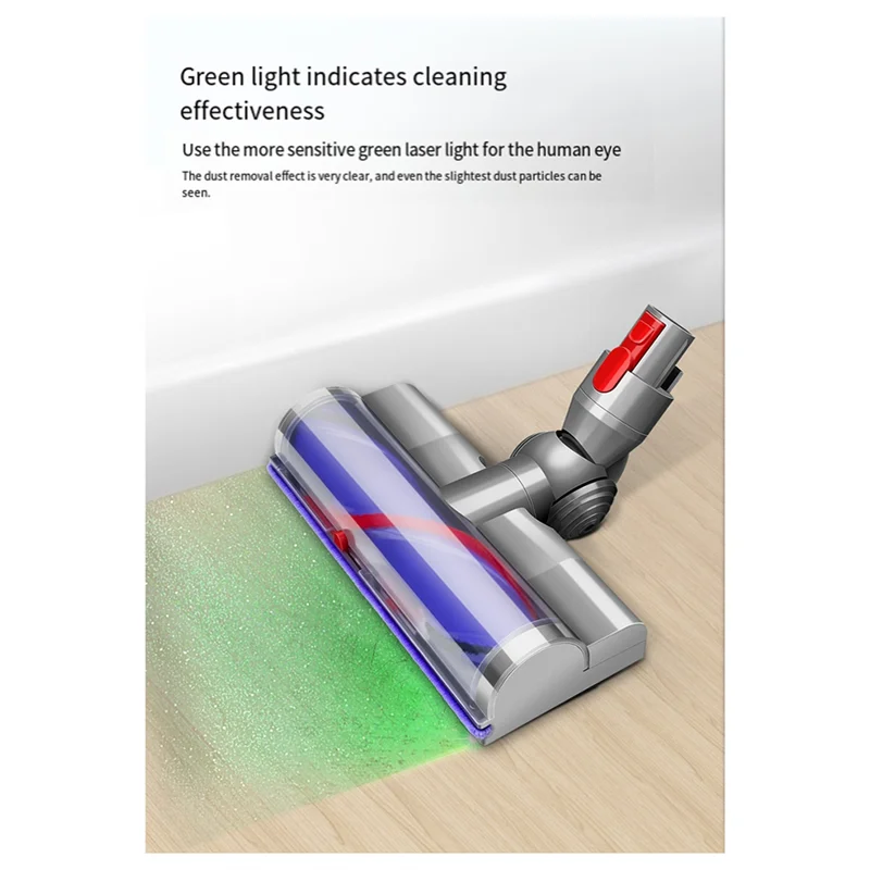 Anti Entanglement Cleaner Brush Direct Drive  For Dyson V8 V10 V11 V15 Vacuum Head