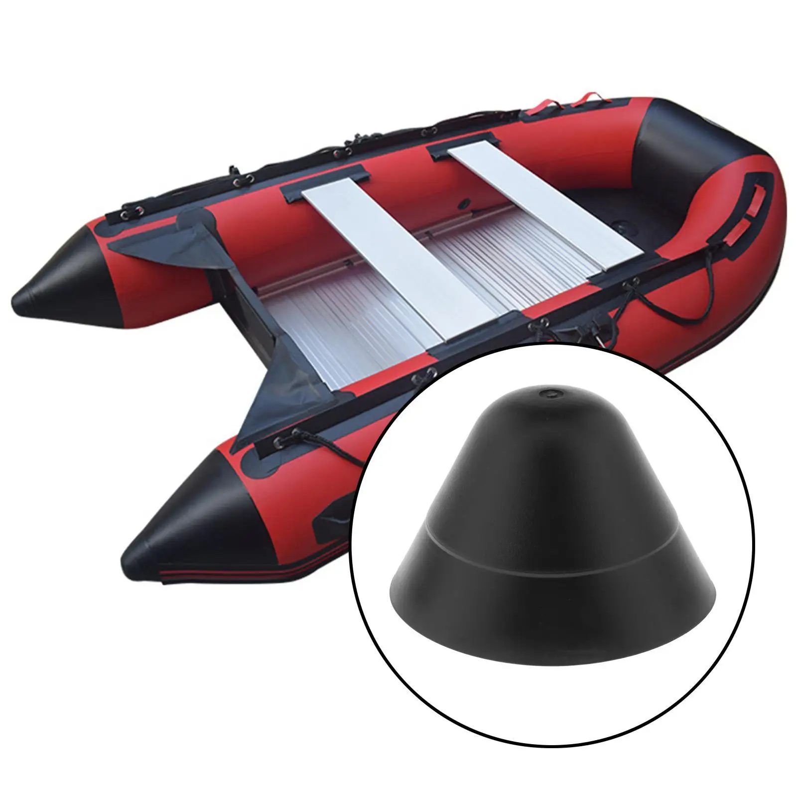 aternee Universal Rubber Boat Collision Head Strong Impact Kayak Boats