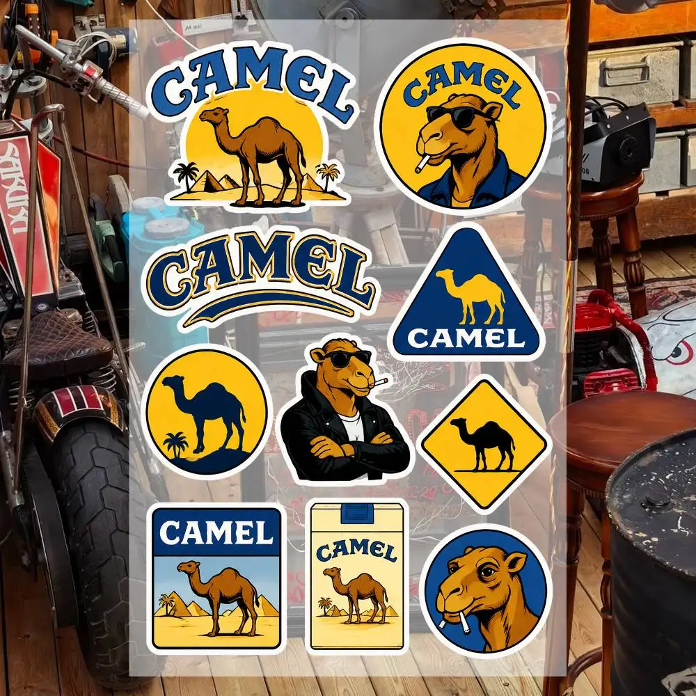 CA-mel 2 Aesthetic Graffiti Waterproof PVC Stickers for Car Motorcycle Skateboard Helmet Notebook
