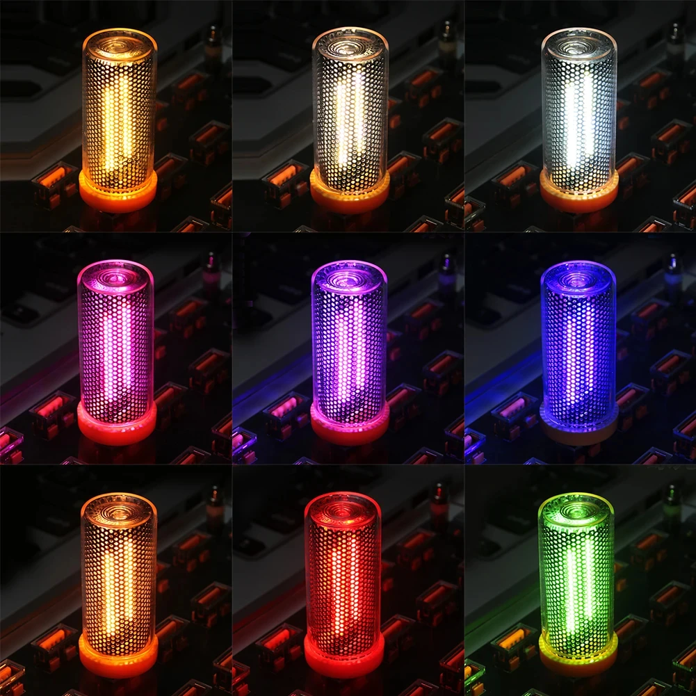 USB Car LED Atmosphere Light Touch Control Bulb Filament Night Decoration Bedroom Lighting Portable Glass Ambient Mood Lamp