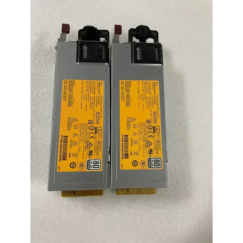 for HP G9 Server 800W Power Supply 720479-b21 Original Replacement PSU Module High Efficiency Redundant Power Unit