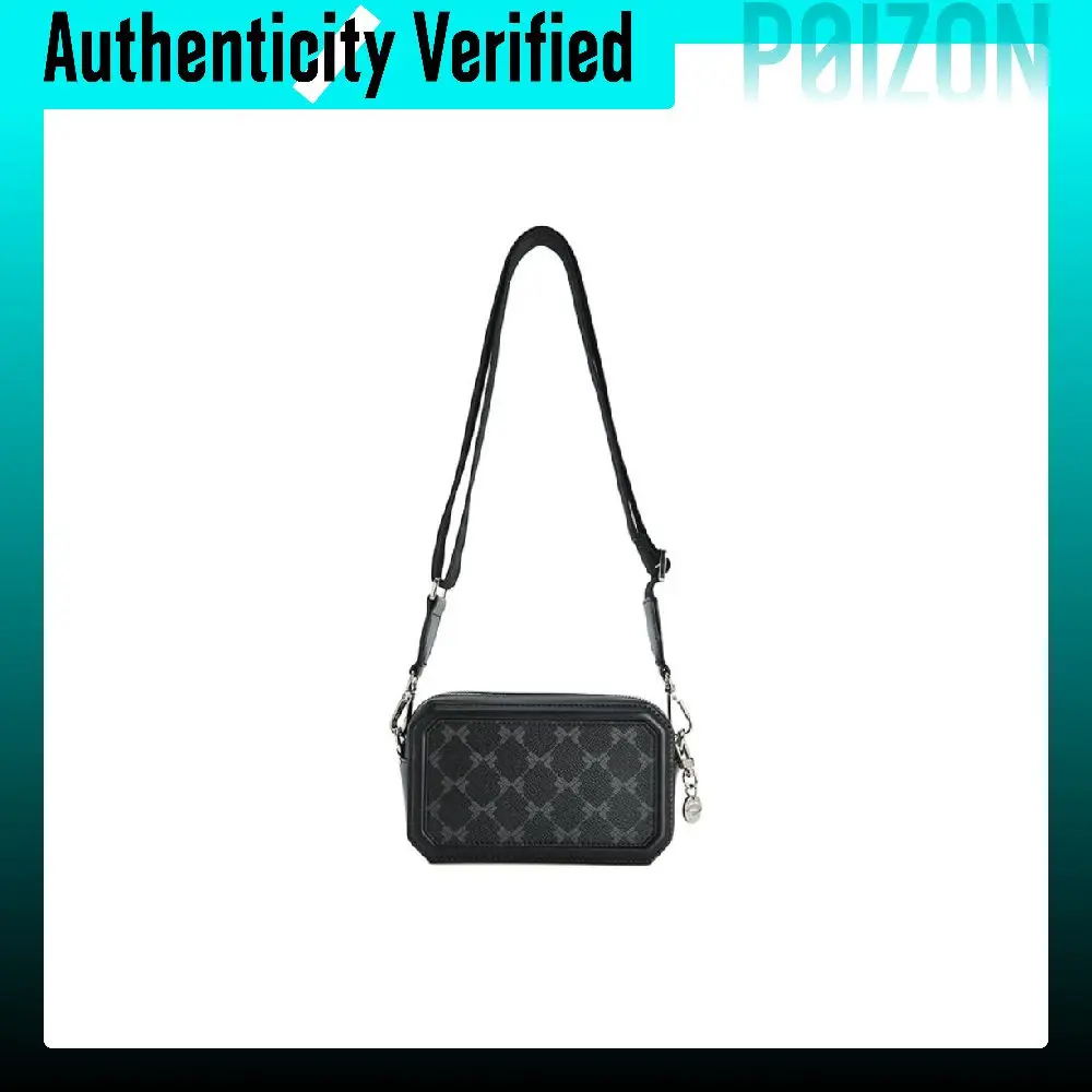 FILA Heritage PU With Synthetic Leather Shoulder Bag, Crossbody Bag Regular Women's Jet Black F13W618171FBK