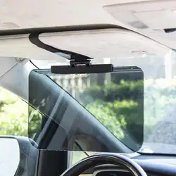 Car Sun Visor Rotatable Adjustable Polarized Sunshade Plate Clear Vision Anti-D azzle Anti-UV Sun Visor Blocker Car Accessories