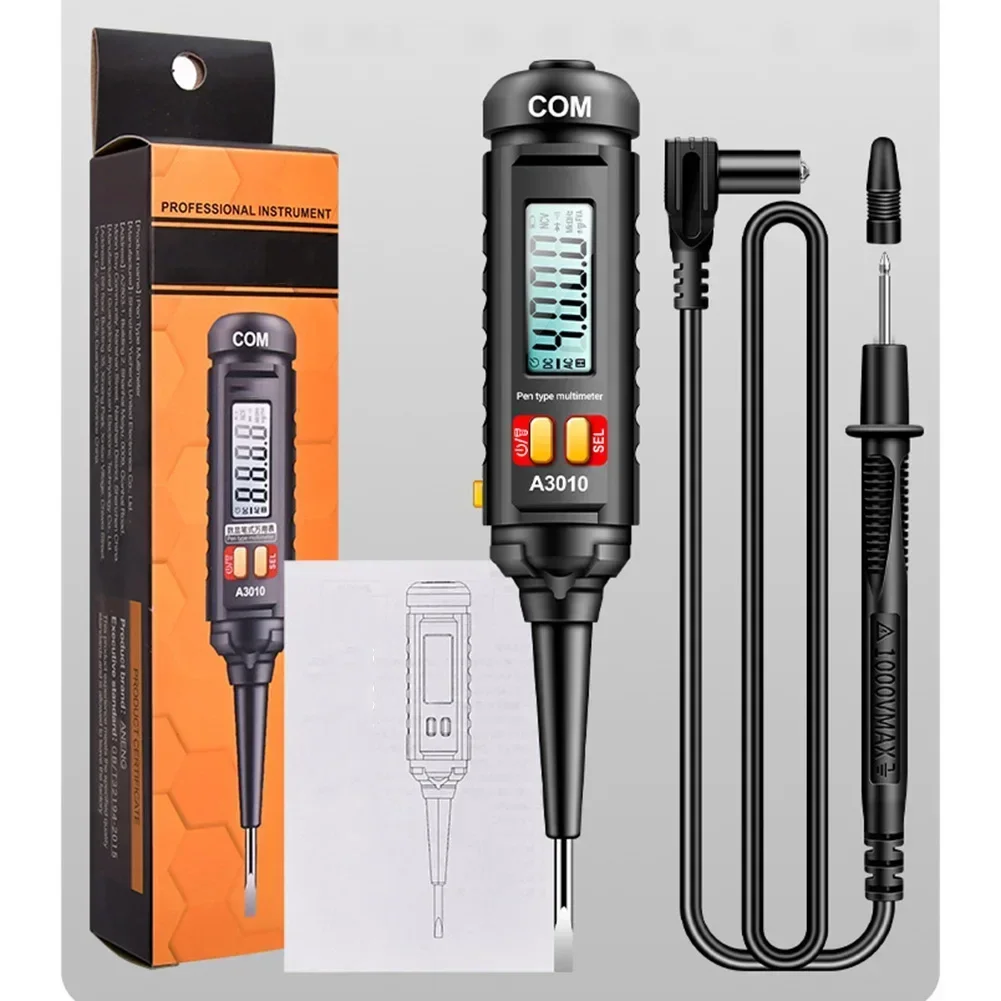 High-precision Voltage Tester Digital Test Pen High Torque Screwdriver Lighting Flashlight Non-contact Voltage Detection