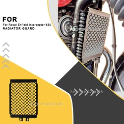 Motorcycle Accessories Radiator Grille Guard Cover For Royal Enfield Interceptor 650 Continental INT650 GT650 GT 650