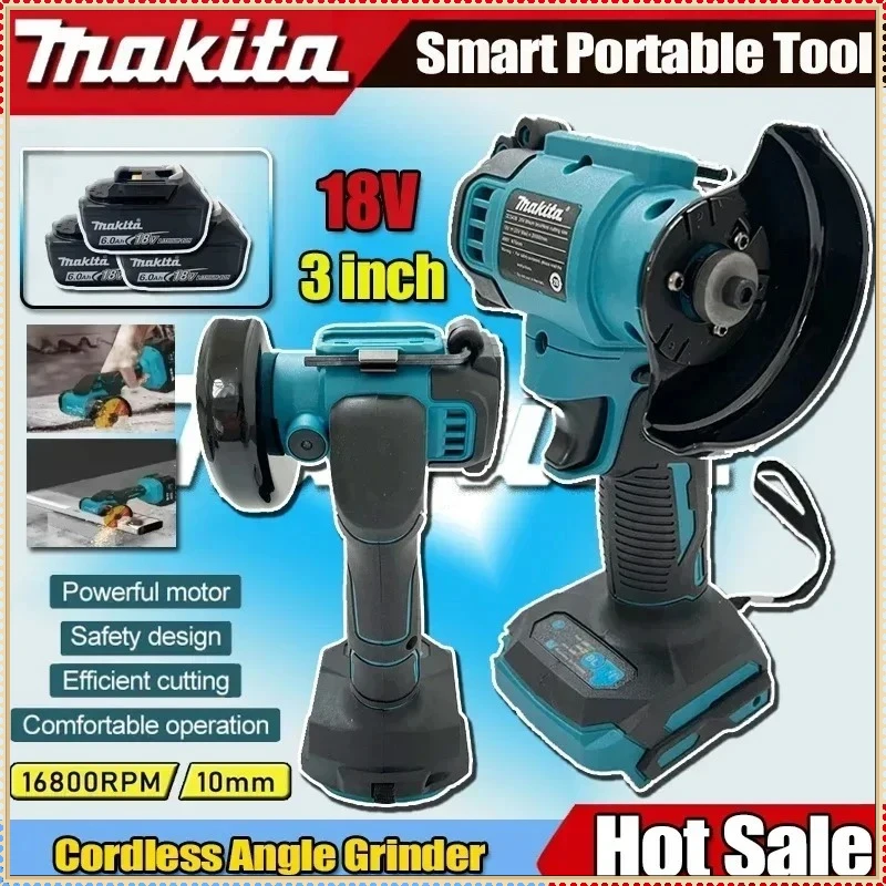 

Makita 3 Inch Mini Angle Grinder Power Tool Cutting Circular Cordless Electirc CUT OFF Saw Power Tool For Makita Battery
