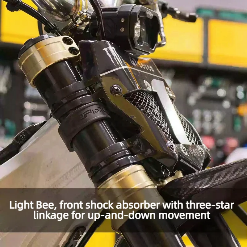 SNOR For Surron Light Bee Electric Dirt Bike Rise Handlebar Riser Mount Recoil Shock Front Fork Upper and Lower Clamp