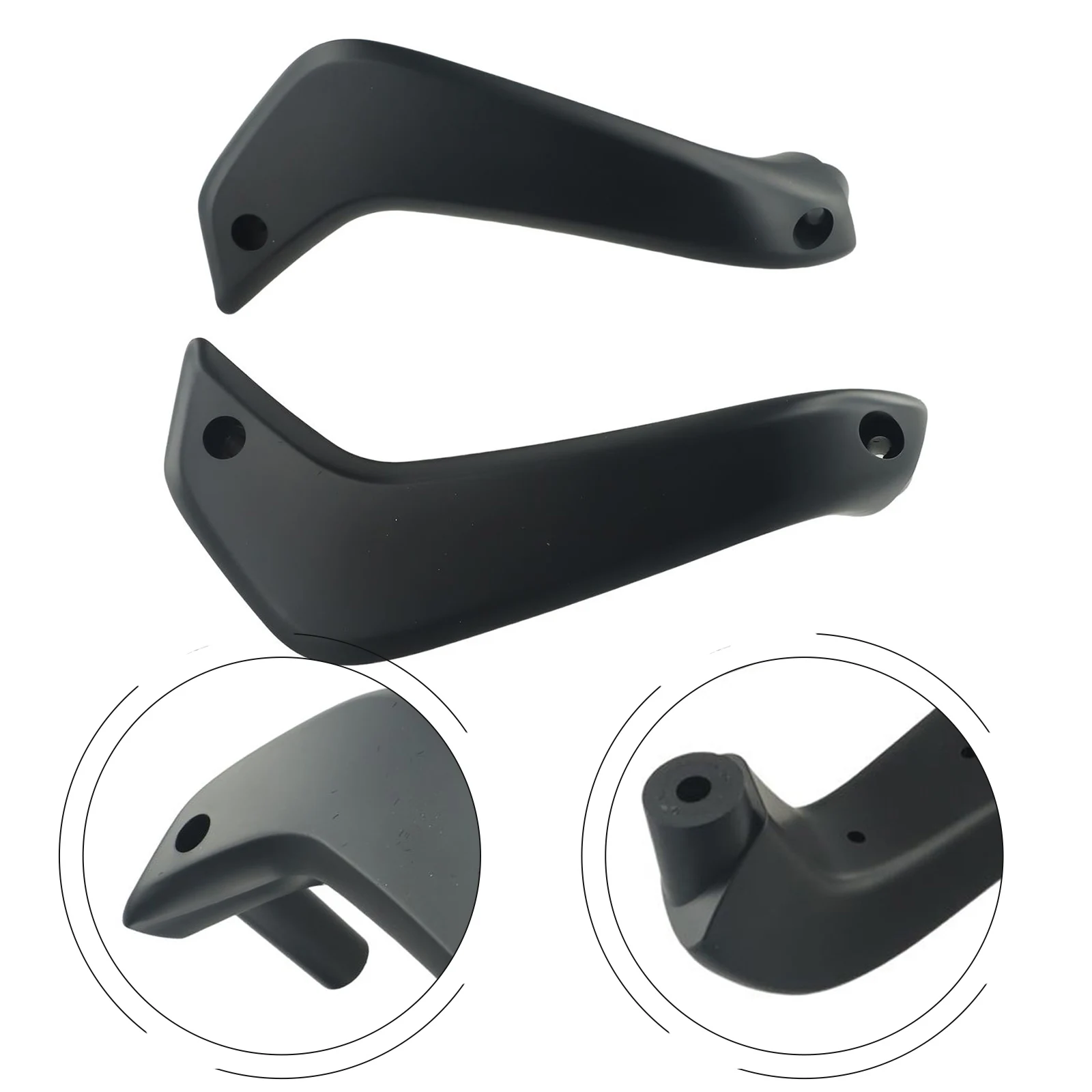 Interior Door Pull Handle Accessories Black D2BB-A23942-CA35B8 D2BB-A23943-CA35B8 For Ford Fiesta 2011-2020 Brand New