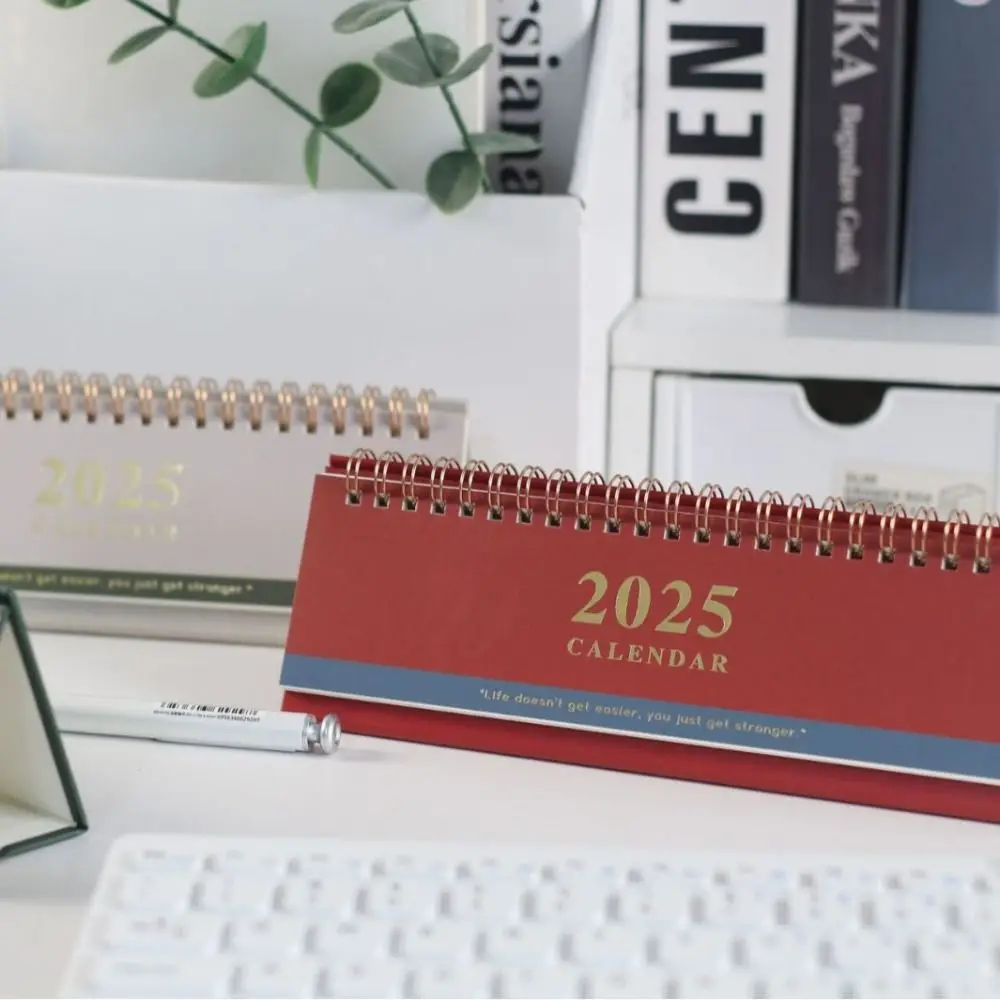 Planning 2025 Desktop Calendar To Do List Time Date 2025 Standing Flip Calendar Agenda Organizing Daily Monthly Schedule