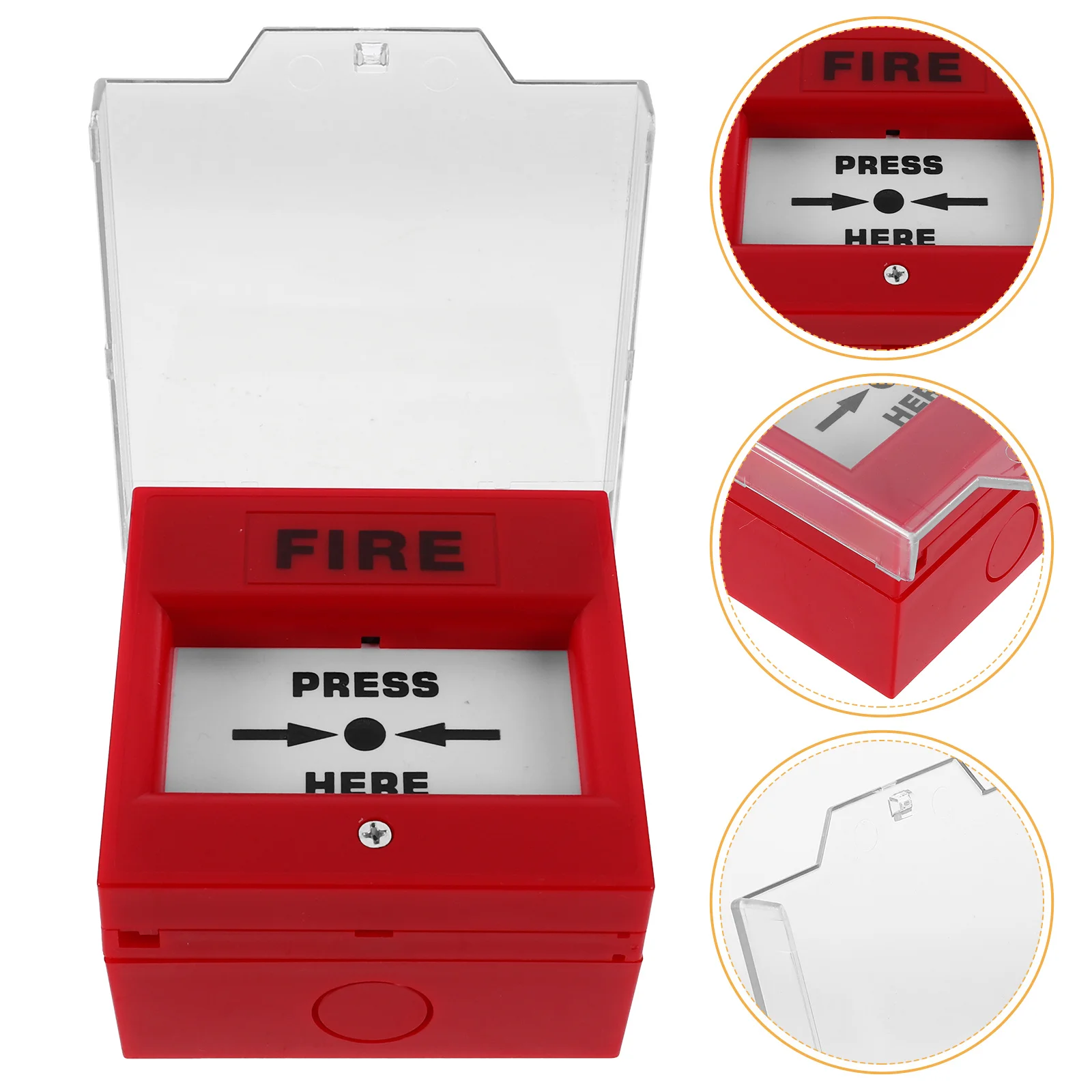 

Emergency Alarm Button Dual Function Alert for Electrical Or Access Control Systems Simple Setup No Skills