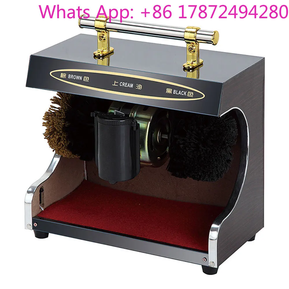 New Hotel Shoe Polisher Cleaner Auto-sensing Shoe Polishing Equipment Public Electric Leather Polisher Cleaning Machine