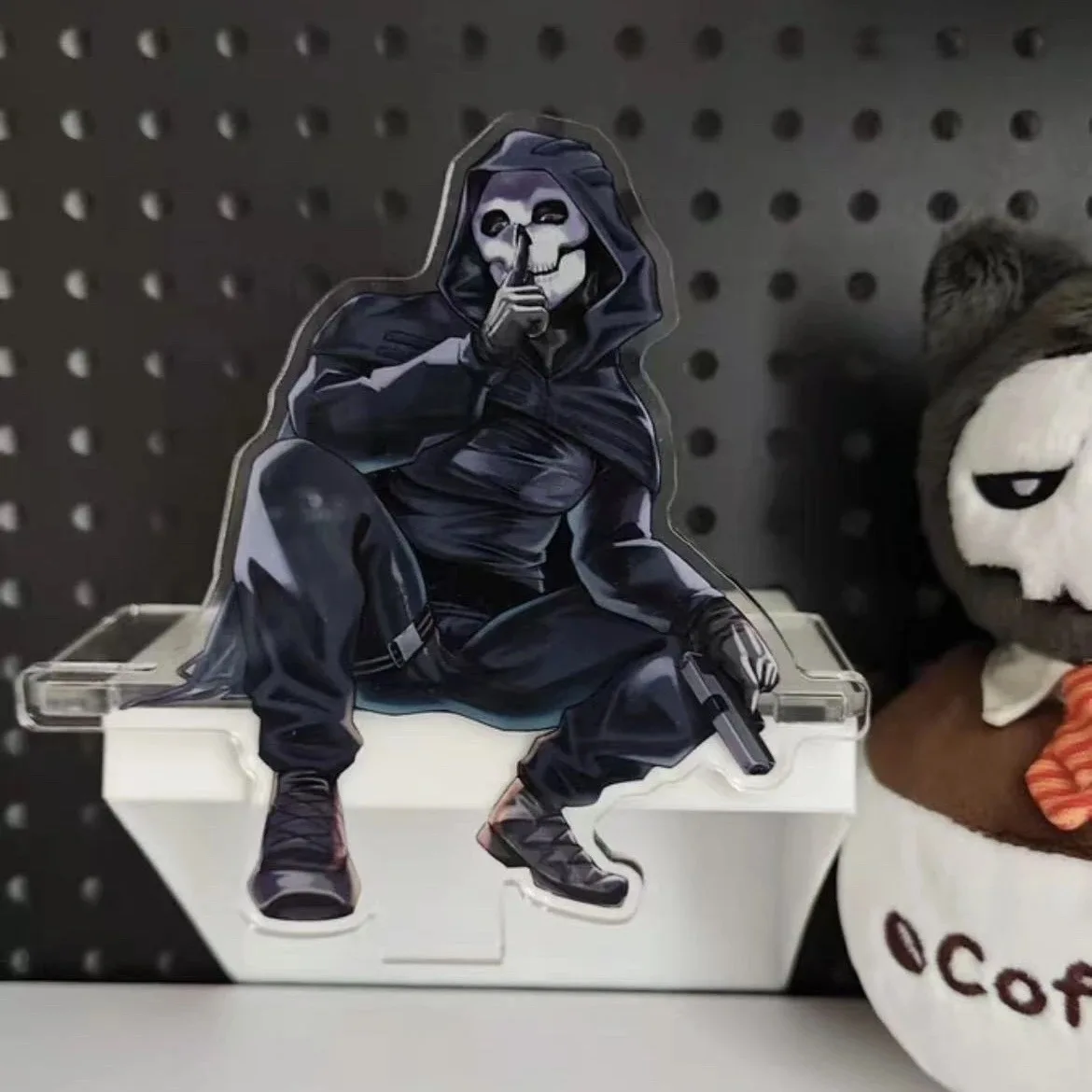 Ancestore demoniaco che circonda la ventola Blu Forget Machine Wei Wuxian Laser Tin Laser Badge Bar, spilla regalo