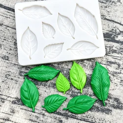 Leaf Silicone Mold Sugarcraft Chocolate Cupcake Baking Mold Fondant Cake Decorating Tools