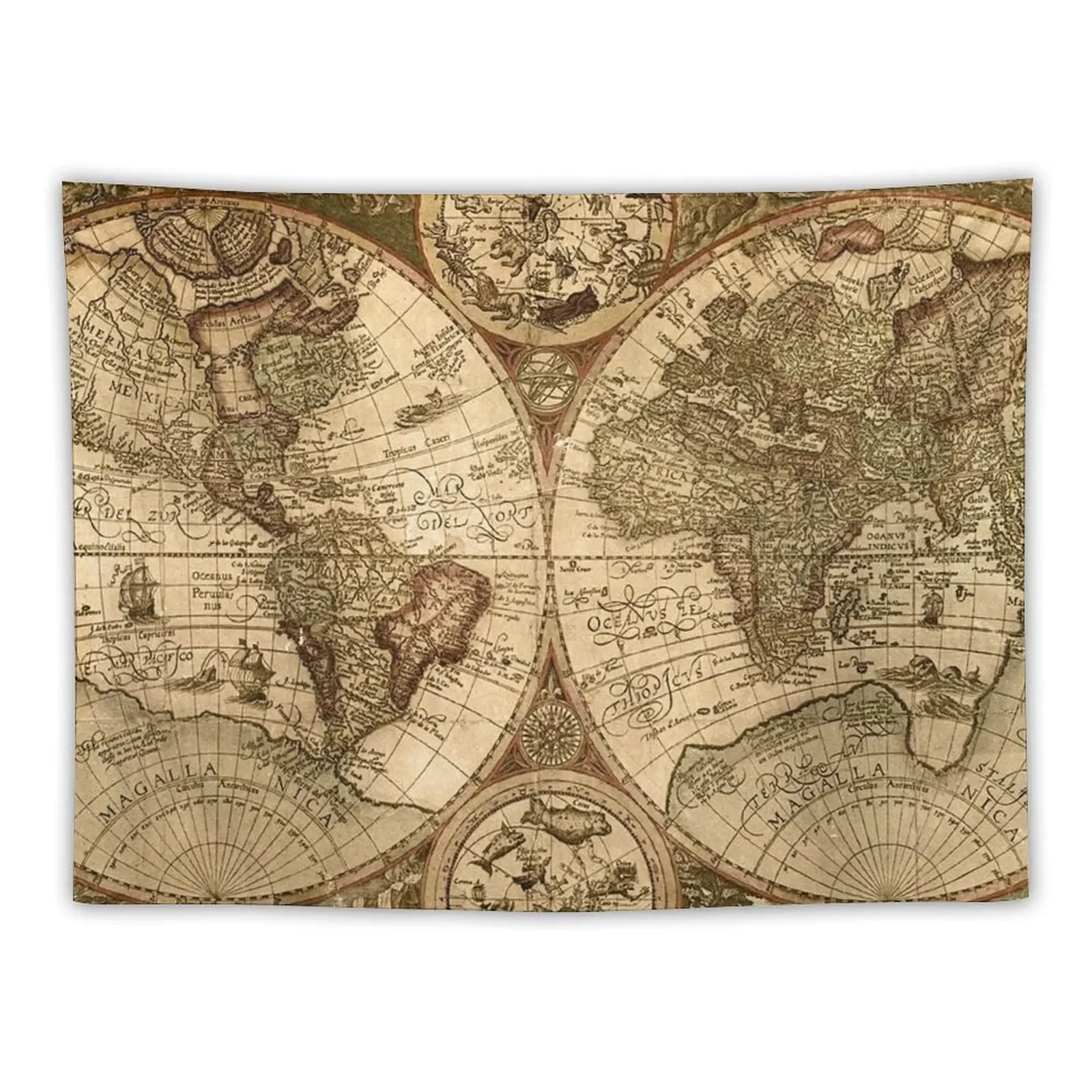 

Ancient Map Tapestry Room Decoration Accessories Outdoor Decor Home And Comfort Decor Decoration For Home Tapestry