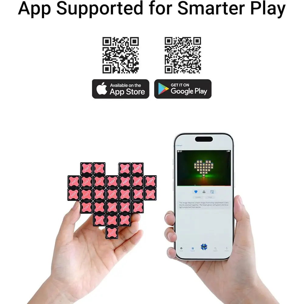 Cubo magnético 4x4 com 70 peças e 560 ímãs: blocos de construção versáteis, fidget spinner, cubo de quebra-cabeça, brinquedo STEM, presente ideal para