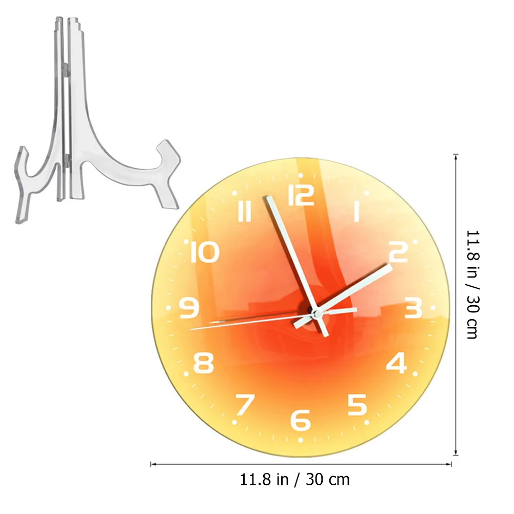 

Decorative Acrylic Wall Clock Simple Charming Design for Living Room Bedroom Kitchen Wall Clock Home Accessory