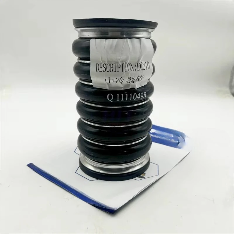 11110498 Excavator Air Hose / Intercooler Hose for  EC210B EC240B     Universal Adjustable Stainless Steel Grill