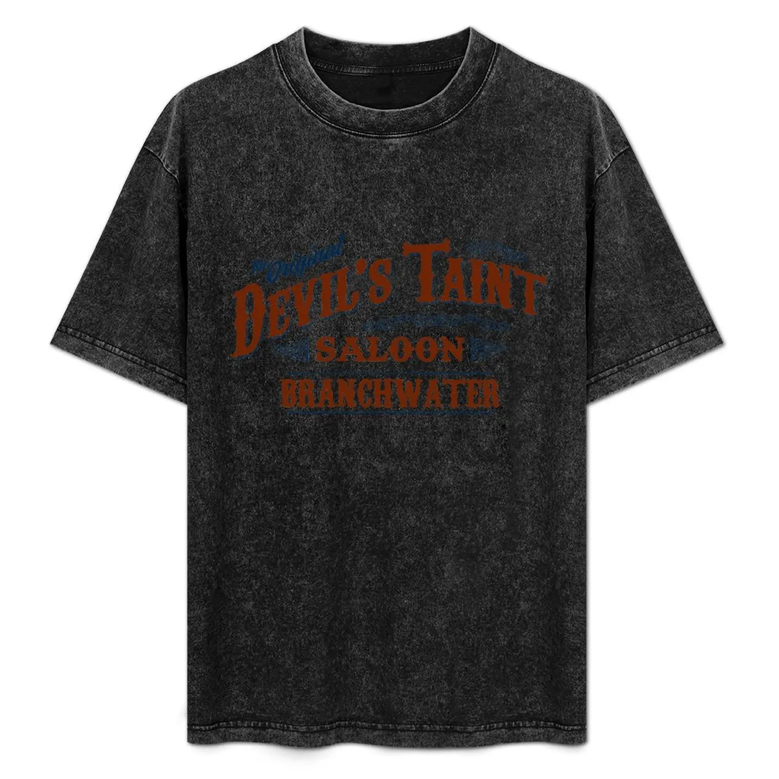 Miracles Workers : Oregon Trail Saloon in Branchwater Devils T-shirt à manches courtes pour le travail, style utilitaire