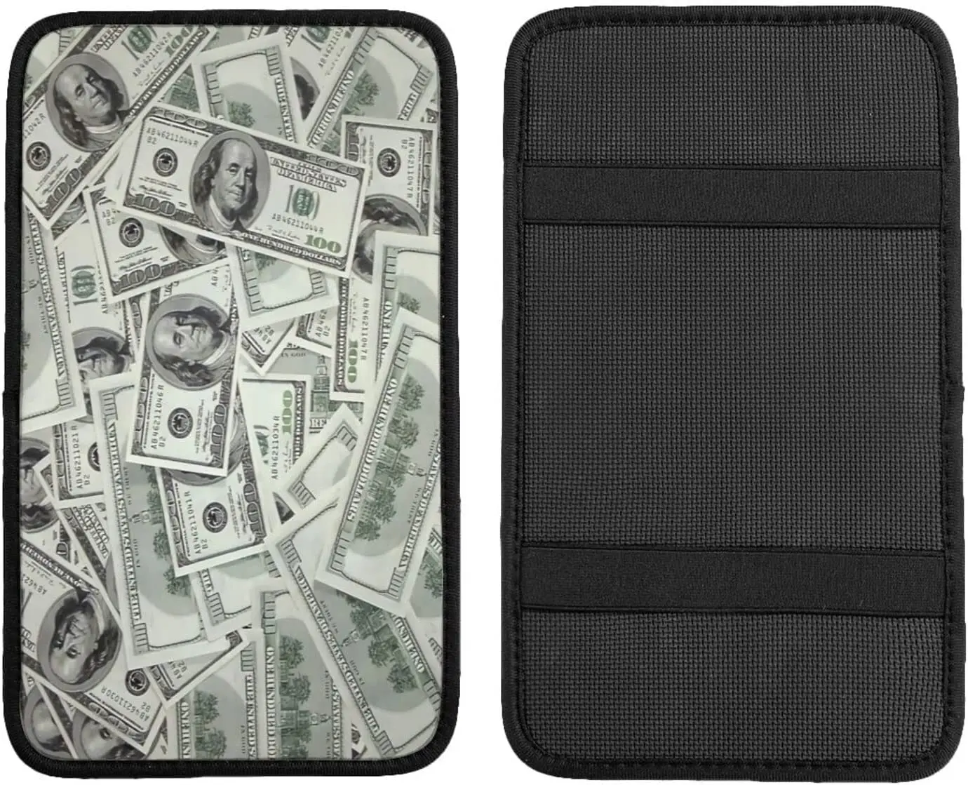 Car Center Console Cover USA Money Dollars Automobile Armrest Cover Protector Car Decor Accessories