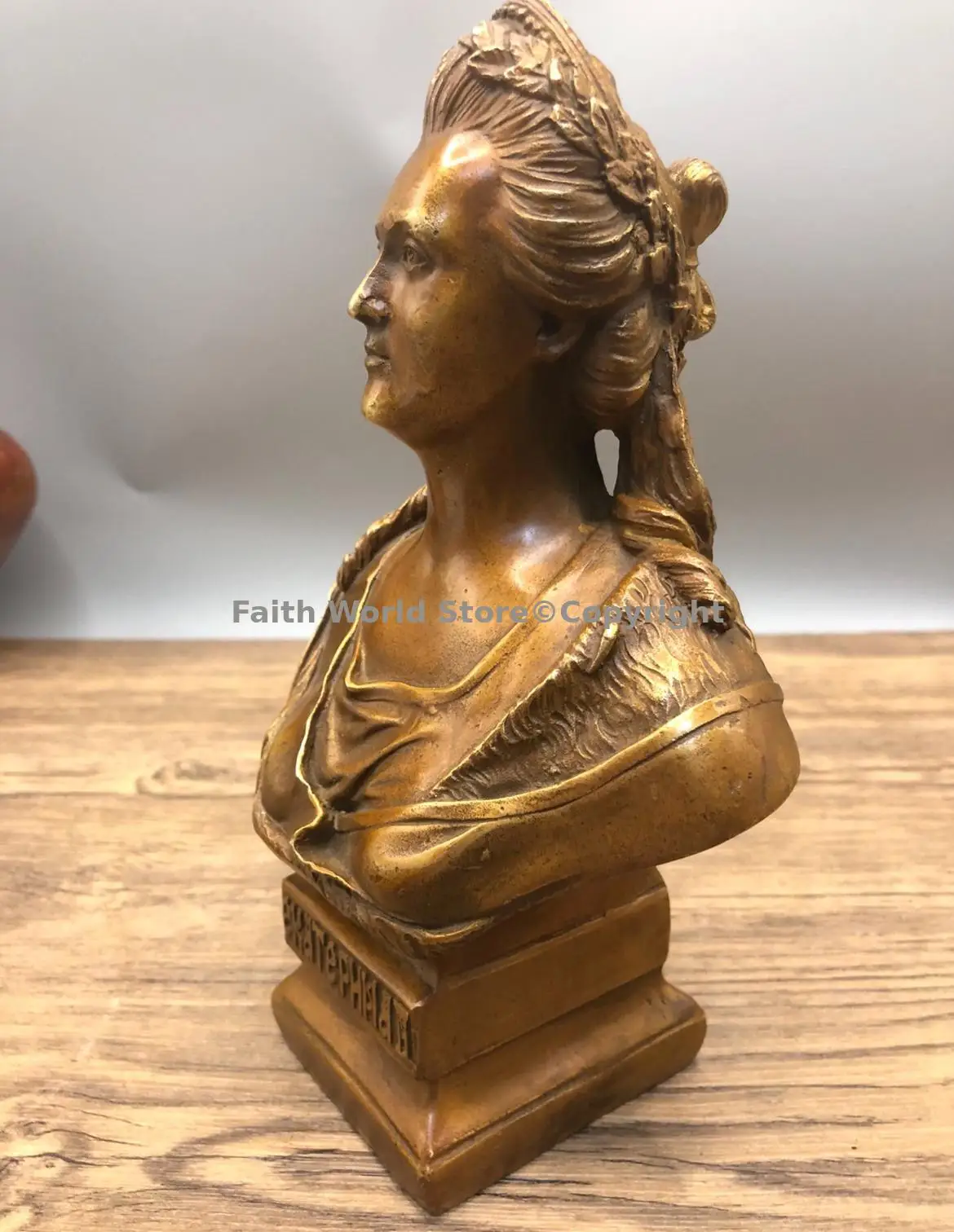 Collection art bronze sculpture statue Russian Empire History Culture tsar Catherine the Great home office bar decoration art