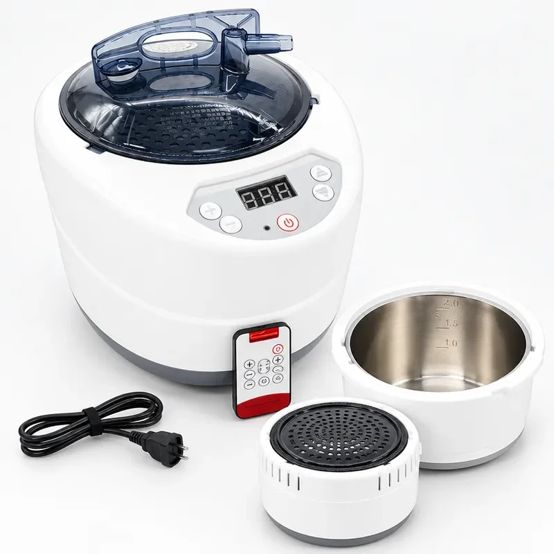 For 3.0 Stainless Steel Fumigator Sweat Steamer Steam Pot Sauna Foot Bath Sauna Box Steamer for Body Care and Relaxation