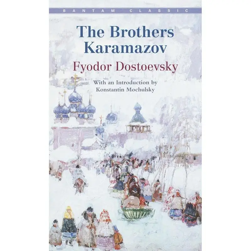 The Brothers Karamazov Fyodor Dostoevsky Classic Russian Literature Novel English Reading Book
