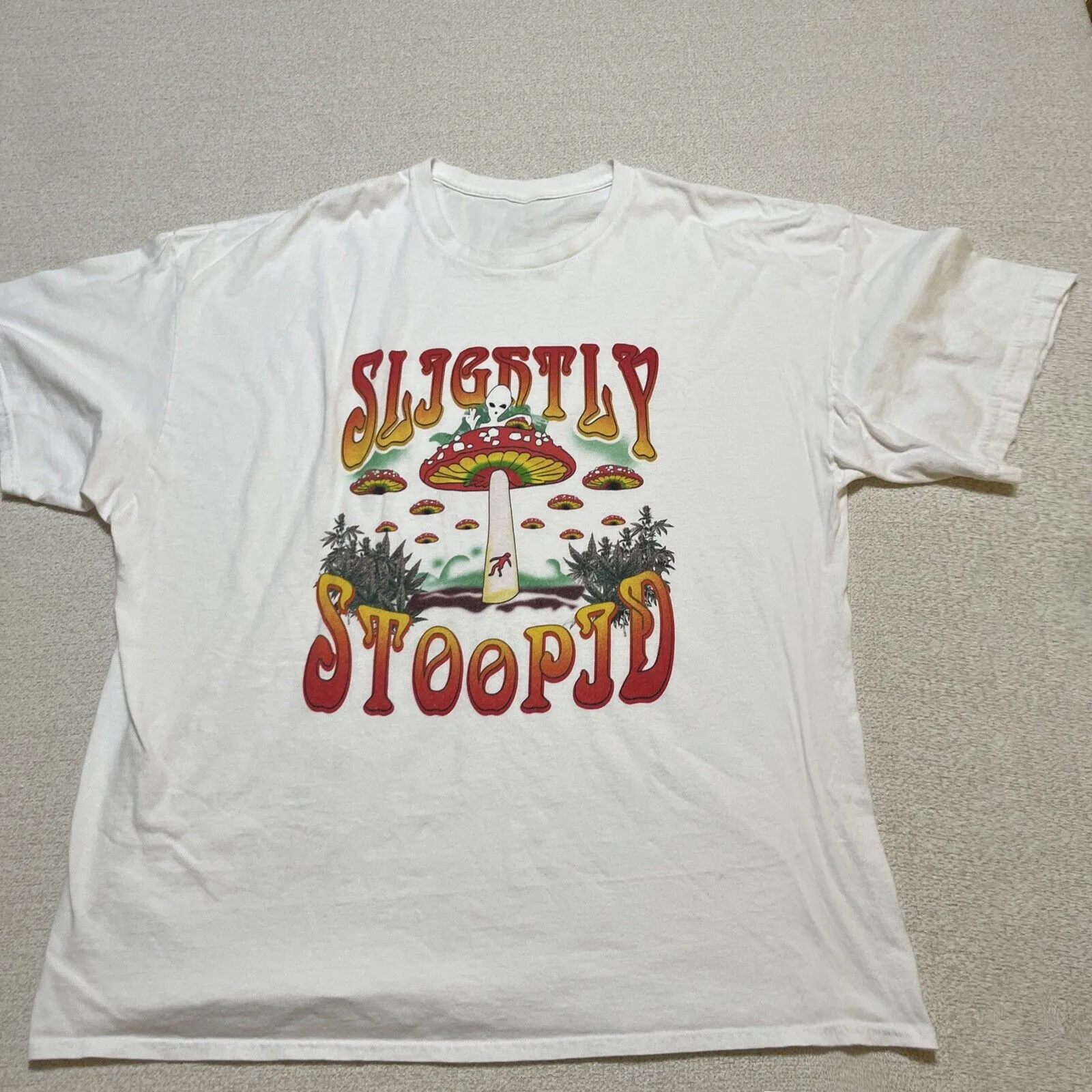 Slightly Stoopid Mushroom Aliens Unisex 100% Cotton T-Shirt S To 5XL BT120