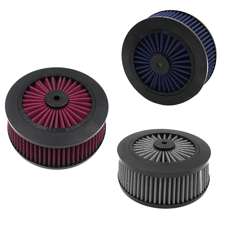 0206-0091 Motorcycle Air Cleaner Intake Filter For Design Venturi Motorcycle Accessories